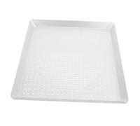 SOLUSTRE Plaque Perforée Alliage Aluminium Antiadhésive pour Four Plateau Cuisson Grand Format pour Pâte Croustillante Maison et Cuisine