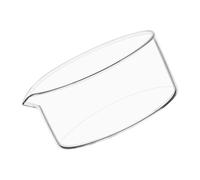 SOLUSTRE Plat à Cristalliser Résistance aux Acides et Bases en Verre Bec Verseur Évaporation Maximale, pour Purification en Laboratoire
