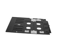 SOLUSTRE Plateau pour Impression Cartes PVC 86X54 MM Résistant Réutilisable Compatible Imprimante Destiné la Fabrication Cartes d'Identité en Environnement Scolaire et Professionnel