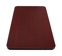 SOLUSTRE Plateau Rectangulaire de Table Basse en Bois Épais 19,6 Pouces Cuisine et Bureau, Remplacement Facile et Entretien sans Effort, pour Familles