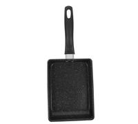 SOLUSTRE Poêle Carrée Japonaise Tamagoyaki Antiadhésive Poêle Omelette Non Collante pour Œufs Burgers et Légumes Chauffe Uniforme Cuisine Facile et Nettoyage Rapide