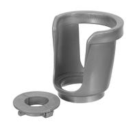 SOLUSTRE Poignée de Transport pour Cylindres Industriels 2pcs Argent, Capuchon Protecteur de Soupape en Plastique, Adapté au Transport et Usage en Atelier
