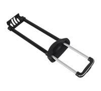 SOLUSTRE Poignée Télescopique Solide et Légère de Remplacement en Aluminium Noir 3 Sections Universelles pour Valise et Mallette pour Bagages de Voyage