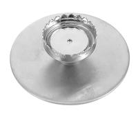 SOLUSTRE Porte-savonnette en Acier Inoxydable Magnétique et Capacité de Charge Élevée Argenté Design Unique Égouttoir à Savonnette Lisse Mural pour Accessoires de Salle de Bain