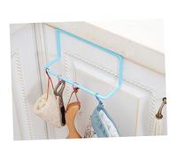 SOLUSTRE Porte-Serviettes Mural Simple Barre Bleu Léger Construction Solide Acier Inoxydable Usage Salle De Bain Rangement sans Outil