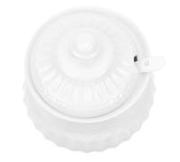 SOLUSTRE Pot à Sucre Céramique Baroque avec Motif Relief Récipient Alimentaire Polyvalent pour Sucre Café et Bonbons Design Élégant et Stable pour Cuisine et Maison