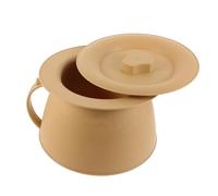 SOLUSTRE Pot De Chambre Unisexe En Plastique Épais Avec Couvercle, Seau à Urine Portable, Urinoir Compact Et Léger Pour Maison Et Voyage, Pour Personnes Âgées Et Garçon Et Filles, Hygiène Pratique