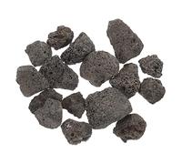SOLUSTRE pour Aquarium Décoration sans Feu Ornement pour Bassin et Pot de Fleurs Rouge Noir Décorative