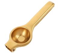 SOLUSTRE Presse-agrumes Manuel en Acier Inoxydable Robuste pour Citron et Agrumes, Extraction Maximale de Jus, Presse-fruits Portatif Cuisine et Usage Quotidien