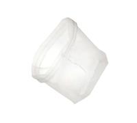 SOLUSTRE Sachet Filtre Alimentaire Réutilisable Cordon de Serrage en Polyester Blanc Passoire à Lait de Soja et Yaourt, Cuisine et Préparation Facile