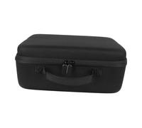 SOLUSTRE Sacoche Sèche-cheveux Portable à Double Compartiment Étui de Voyage Léger pour Rangement et Protection des Outils Capillaires Adapté pour Sèche-cheveux à Lisser et Boucleur