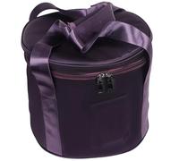 SOLUSTRE Sacoche Violette pour Bol Chantant en Cristal 10 Pouces Doublure Intérieure, Étui de Rangement Solide en Polyester, Adaptée la Pleine Conscience Transport Couleur Aléatoire