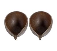 SOLUSTRE Service à Thé avec Bec Aigle 2pcs Japonerie Créatif en Céramique Libération D'arôme Améliorée, Style Moderne et Traditionnel pour Cérémonies de Thé