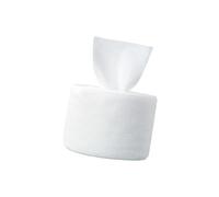 SOLUSTRE Serviette de Toilette Jetable Douce et Épaisse Texture Granulée Visage en Coton Pur Confortable et Portable, Soins Peau en Voyage