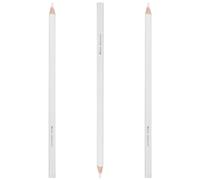SOLUSTRE Set de 3 Crayons à Dessin Blancs pour Artistes en Bois et Graphite, Crayons de Fusain Blancs pour Croquis, Ajoutent des Reflets Lisses aux Esquisses Fusain Noir