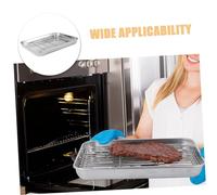 SOLUSTRE Set de Plaques pour Cuisson et Séparation Dhuile Résistantes à Haute Température Antiadhésives Fourniture Pâtisserie Polyvalente pour Friture et Rôtissage