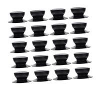 SOLUSTRE Set Poignées Universelles Plastique pour Couvercle de Casserole Protection Brûlure Prise Confortable et Installation Sécurisée Remplacement Pratique pour Ustensiles de Cuisine