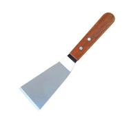SOLUSTRE Spatule de Cuisine Inox avec Manche Mini Pelle Plate pour Steak Pâtisserie et Bbq Portable pour Œufs et Hamburgers