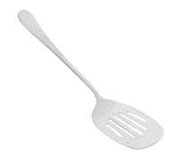 SOLUSTRE Spatule Service Acier Inoxydable Robuste Pelle à Fentes Ergonomique pour Buffet et Barbecue Ustensile Cuisine Multifonction Facile à Nettoyer