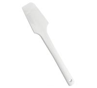 SOLUSTRE Spatule Silicone Blanche pour Pâtisserie Racloir et Non Adhérent Ustensile Polyvalent pour Crème Gâteau et Fromage Facile à Nettoyer Entretenir