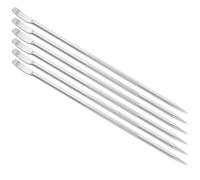 SOLUSTRE Stylo Décoratif Cappuccino en Acier Inoxydable 6pcs, Stylo à Latte Art Portable pour Barista, Accessoire Café pour Décoration Créative et Précision