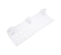 SOLUSTRE Support à Fragments de Corail SPS 32 Trous Acrylique, Ventouse | Face Courbée, Bouton à Vis, pour Bac Récifal et Aquarium, Lumière LED Répartie