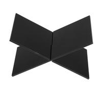 SOLUSTRE Support de Acrylique Multifonctionnel pour Bureau Présentoir Magazine Chevalet Décoratif Modèle pour Organisation à