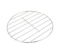 SOLUSTRE Support de Cuisson Acier Inoxydable Robuste pour Autocuiseur Panier Cuit Vapeur Multifonctionnel Ménager Support Vapeur Métallique Rigide pour Cuisson Uniforme