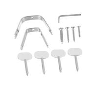 SOLUSTRE Support de Jambon Espagnol Inoxydable Accessoire de Fixation pour Cuisine et Restaurant Ensemble Pratique pour Maison et Hôtellerie