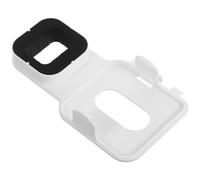 SOLUSTRE Support pour Bloc d'alimentation, Support de Rangement pour Prises Murales, Abs Blanc, Câble USB Court, Installation sans Perçage, Gain de Place, pour Usage à Domicile Voyage