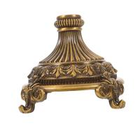 SOLUSTRE Support pour Plante Métal Zinc Allié Socle Stable pour Plateau à Snacks et Vase Base Polyvalente pour Présentoir de Fruits et Décoration de Table Salon