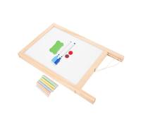 SOLUSTRE Tableau pour Garçon Fille Tableau Noir et Blanc Portatif Chevalet Écrivant pour Apprentissage et Créativité des Tout Petits