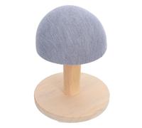 SOLUSTRE Tabouret Compacte de Repassage Rond en Bois Surface Résistante Chaleur, Petite Table à Repasser pour Manches et Poignets en Projets de Couture