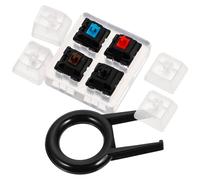 SOLUSTRE Testeur de Clavier Mécanique pour Test Facile des Switches Couleur Aléatoire Base en Acrylique, Outil Portable en Abs pour Usage Personnel et Professionnel
