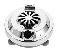 SOLUSTRE Tête de Bain à Jets Magnétiques Blanc en Acier Inoxydable avec Hélice et Capuchon pour Spa Pédicure à Domicile, Assure Température Constante et Soulage Fatigue