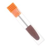 SOLUSTRE Tête de Meulage en Silicone pour Ongles Embout Émeri Grain Fin, Outil pour Machine de Manucure Électrique, Design Effilé, Nettoyage Gel Ongles
