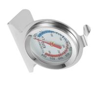 SOLUSTRE Thermomètre de Four Acier Inoxydable Résistant Haute Température avec Cadran et Indicateurs Colorés Mesure Précise pour Cuisson Barbecue et Four