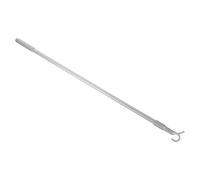 SOLUSTRE Tige de Traction télescopique pour Stores enrouleurs, Baguette de tirage en Alliage d'aluminium argenté, pour Rideaux de Porte coulissante et fenêtres