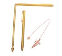 SOLUSTRE Tiges De Mesure Cuivre Tiges De Sourcier Flexibles Baguettes De Sourcier Portables Robuste Utiles Cuivre Flexible