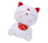 SOLUSTRE Tirelire Chat Incassable Grand Pot à Économies pour Bureau Décoratif Cadeau Original