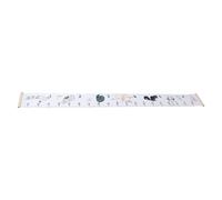 SOLUSTRE Toise Murale Garçon et Filles en Bois, Mesure Précise, Décor | Échelles Imprimées, Dégradés Doux, Usage Chambre et Nurserie, Interaction Parent Garçon et Filles, Réutilisable