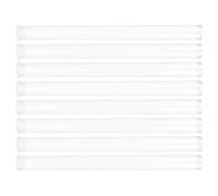 SOLUSTRE Tubes de Parfum pour Rangement Léger et Organisation Accessoires Pratiques Lot de 8 en PVC Transparent des Bâtonnets de Parfum pour Stockage à Domicile