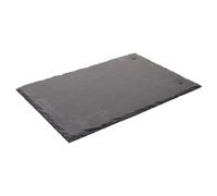SOLUSTRE Tuiles de Toiture en Ardoise Noire Rectangulaires, Toit de Château Européen, pour Plaques de Toiture et Abri, Usage Extérieur, Résistance aux Intempéries, Remplacement Facile