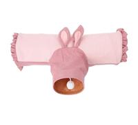 SOLUSTRE Tunnel pour Lapins et Hamsters de T Multifonctionnel pour Petits Animaux Tunnel à Trois Voies Compact et Portable Nid Confortable pour Cage Usage Intérieur et Extérieur