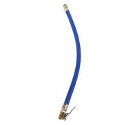 SOLUSTRE Tuyau de Gonflage de Rechange Bleu 12,5 Mm pour Compresseur D'air, Rallonge pour Pompe à Vélo et Accessoires Moto, Tube Flexible en Caoutchouc et Métal, Adapté Voiture et Moto,
