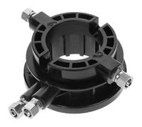 SOLUSTRE Valve Air à Coupleur Rotatif Pour Démontage Pneus Distribution Rapide Régulation Pression Compatible Voiture