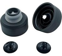 Solution 440012803 Bouchon de réservoir de rechange compatible avec Hoover PowerDash Pet, SmartWash et FloorMate Jet, compatible avec FH50700 FH50702 FH50703I FH50710 (gris 2)