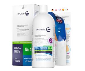 Solution active de Mr. Fuss n° 4-500 ml pour l'ablation de les peaux mortes