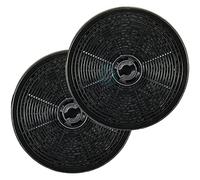 Solution Ahead - 2 Filtres Anti-Odeur au Charbon Actif pour Hotte, Compatibles avec ACM14