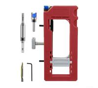 Solution complète d'installation de charnière de porte avec modèle de routeur de précision pour tout projet